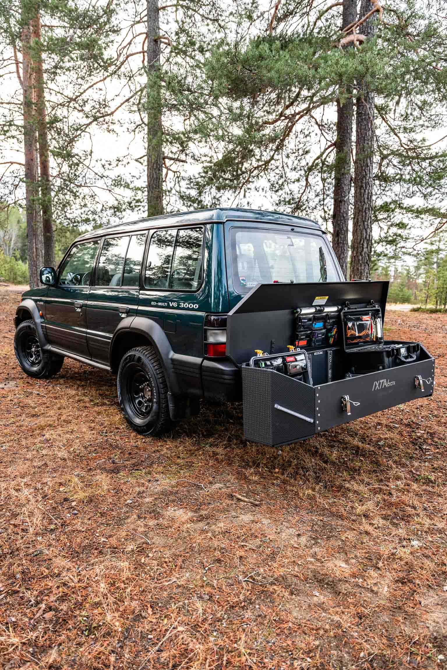 Skidbox dragkrok: IXTAbox finns här för dina familjeäventyr