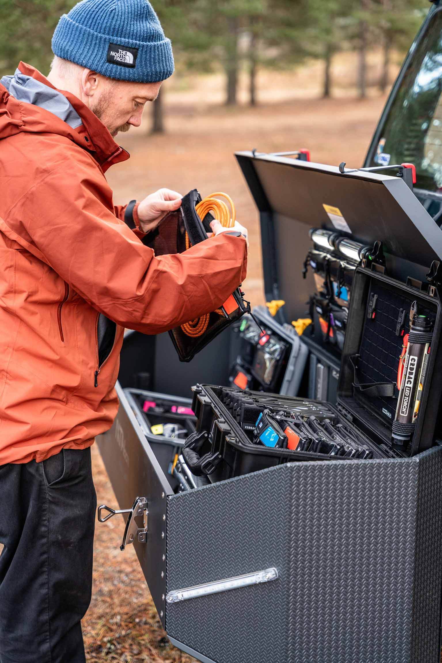 Organization boxes for cars